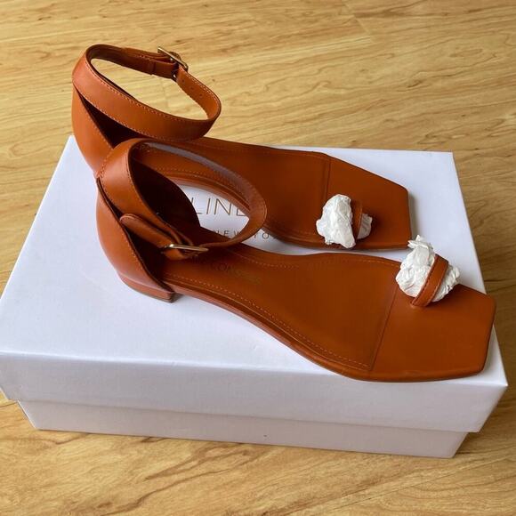 |Caroline Contas| Jane Sandal in Color Luggage NIB Size 36 - Picture 8 of 10
